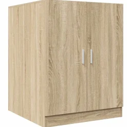 vidaXL vaskemaskineskab 70,5x71,5x91,5 cm sonoma-eg