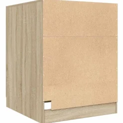 vidaXL vaskemaskineskab 70,5x71,5x91,5 cm sonoma-eg