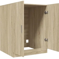 vidaXL vaskemaskineskab 70,5x71,5x91,5 cm sonoma-eg