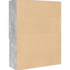 vidaXL vaskemaskineskab 70,5x25,5x90 cm betongrå