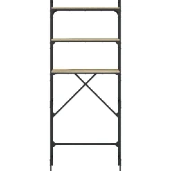 vidaXL vaskemaskineskab 67x25x163 cm konstrueret træ sonoma-eg