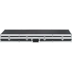 vidaXL våbenkasse 118 x 38 x 12 cm aluminium sort