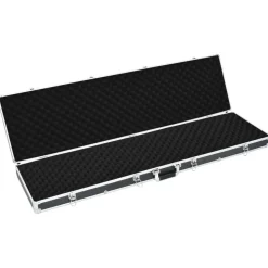 vidaXL våbenkasse 134 x 35 x 12 cm aluminium sort