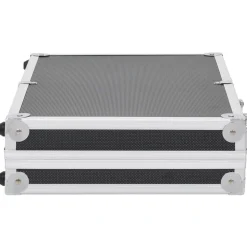 vidaXL våbenkasse aluminium ABS sort