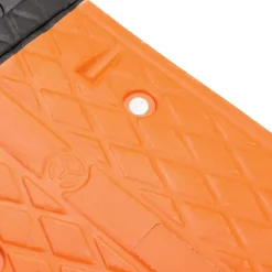 vidaXL vejbump 129x32,5x4 cm gummi gul og sort