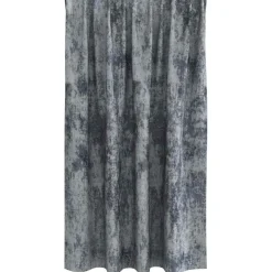 vidaXL Velour Gardiner med gardiner 2 pcs Sølvgrå 140 x 140 cm Fløjl