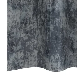 vidaXL Velour Gardiner med gardiner 2 pcs Sølvgrå 140 x 140 cm Fløjl