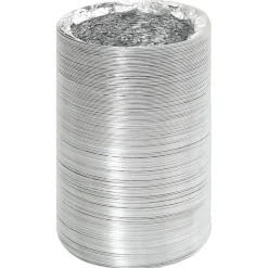 vidaXL ventilationsslange 6 m Ø10 cm aluminium