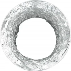 vidaXL ventilationsslange 6 m Ø10 cm aluminium