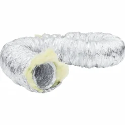 vidaXL ventilationsslange 6 m Ø10 cm isoleret aluminium