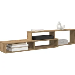vidaXL VægbeslagtilTV 150x25x28,5cm Konstrueret træ