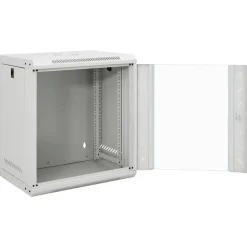vidaXL væghængt netværksskab 53x40x60 cm 6U IP20 19"