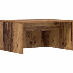 vidaXL Væghængt skrivebord Gammelt træ 60 x 45 x 30 cm Konstrueret træ