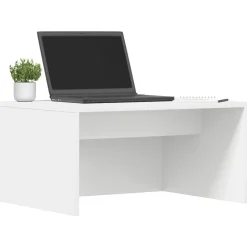 vidaXL Væghængt skrivebord Hvid 60 x 45 x 30 cm Konstrueret træ