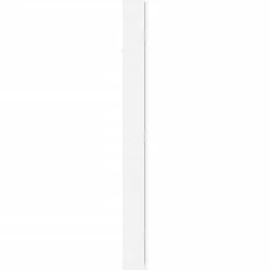vidaXL væghængt smykkeskab med spejl 37,5x10x106 cm hvid
