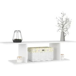 vidaXL væghængt tv-skab 103x30x26,5 cm hvid