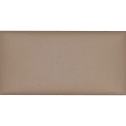 vidaXL Væghovedgærde 12 pcs Cappuccino 30 x 15 cm Stof