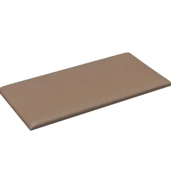 vidaXL Væghovedgærde 12 pcs Cappuccino 30 x 15 cm Stof