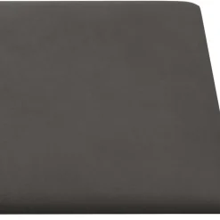 vidaXL Væghovedgærde 12 pcs Mørkegrå 30 x 15 cm Fløjl