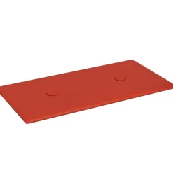 vidaXL Væghovedgærde 12 pcs Rød 30 x 15 cm Faux læder