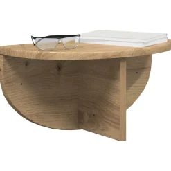 vidaXL Væghylde Artisan Egetræ 38 x 19 x 19 cm Konstrueret træ
