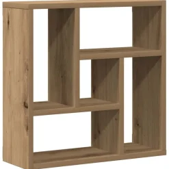 vidaXL væghylde 45x16x45 cm konstrueret træ kunsteg