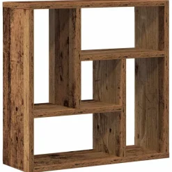 vidaXL væghylde 45x16x45 cm konstrueret træ gammelt træ-look