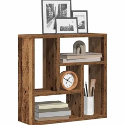 vidaXL væghylde 45x16x45 cm konstrueret træ gammelt træ-look