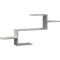 vidaXL væghylde 104x15x49 cm konstrueret træ betongrå