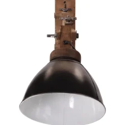 vidaXL væglamper 150 cm 25 W E27 sort
