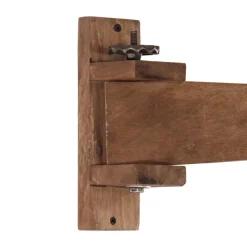 vidaXL væglamper 150 cm 25 W E27 antik messingfarve