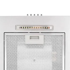 vidaXL vægmonteret emhætte 60 cm rustfrit stål 756 m³/t LED