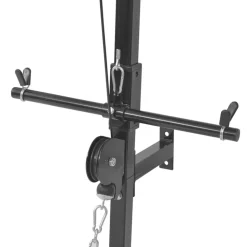 vidaXL vægmonteret home gym med 2 pull up-stænger