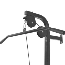 vidaXL vægmonteret styrketårn med vægtstang- og håndvægtsæt 60,5 kg