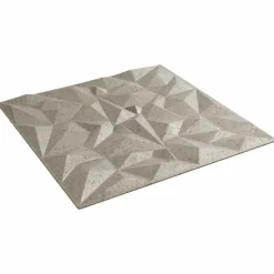 vidaXL Vægpaneler 48 pcs Amethyst Beton 50 x 50 cm XPS Skum