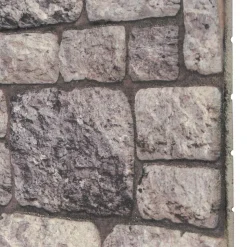vidaXL Vægpaneler 10 pcs Grå og Hvid 100 x 50 cm EPS Skum