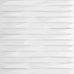 vidaXL Vægpaneler 12 pcs Hvid Sten 50 x 50 cm XPS Skum