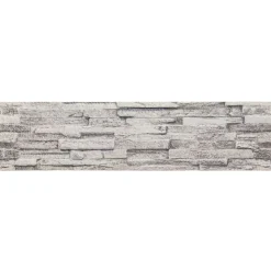 vidaXL Vægpaneler 10 pcs Lysegrå 100 x 25 cm EPS Skum