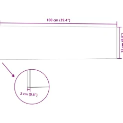 vidaXL Vægpaneler 10 pcs Lysegrå 100 x 25 cm EPS Skum