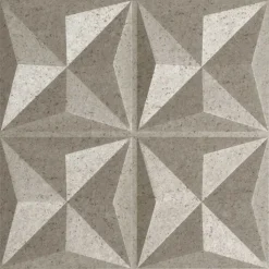 vidaXL Vægpaneler 24 pcs Origami Beton 50 x 50 cm XPS Skum