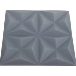 vidaXL Vægpaneler 48 pcs Origami Grå 50 x 50 cm XPS Skum