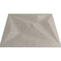 vidaXL Vægpaneler Stjerne 48 pcs Star Beton 50 x 50 cm XPS Skum