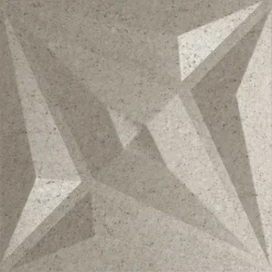 vidaXL Vægpaneler Stjerne 24 pcs Star Beton 50 x 50 cm XPS Skum