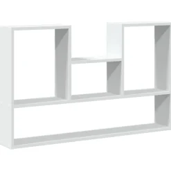 vidaXL vægreol hvid 99x15x60 cm konstrueret træ