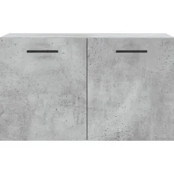 vidaXL vægskab 60x36,5x35 cm konstrueret træ betongrå