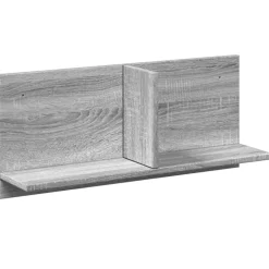 vidaXL vægskab 70x16,5x30 cm konstrueret træ grå sonoma-eg