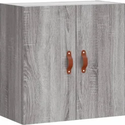 vidaXL vægskab 60x31x60 cm konstrueret træ grå sonoma-eg
