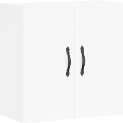 vidaXL vægskab 60x31x60 cm konstrueret træ hvid