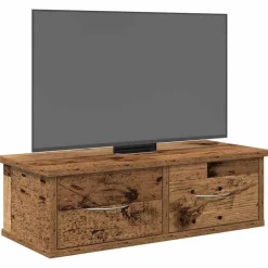 vidaXL vægskab 60x26x18,5 cm konstrueret træ gammelt træ