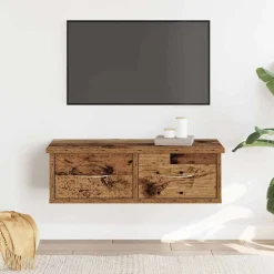 vidaXL vægskab 60x26x18,5 cm konstrueret træ gammelt træ